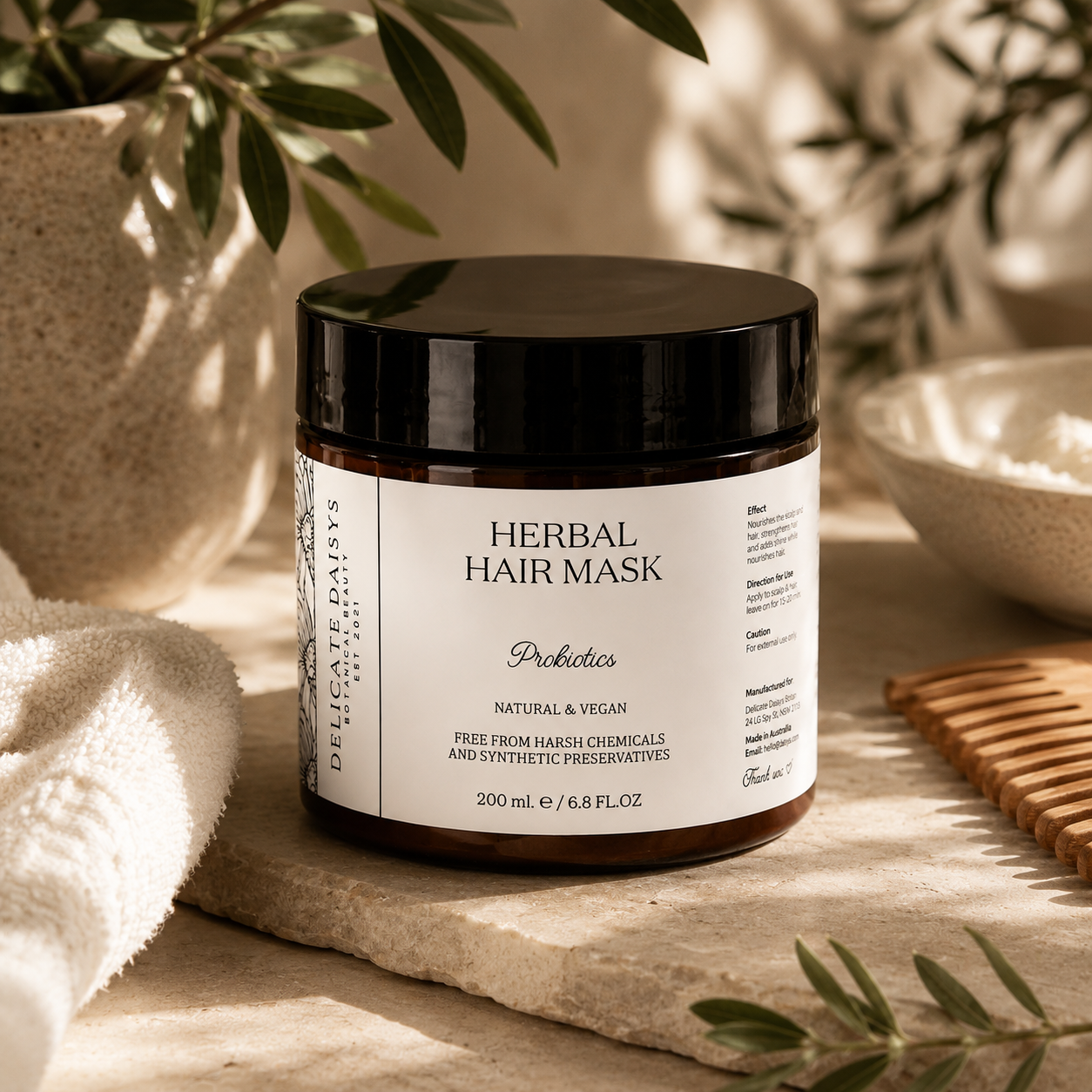 Herbal Hair Mask Probiotics