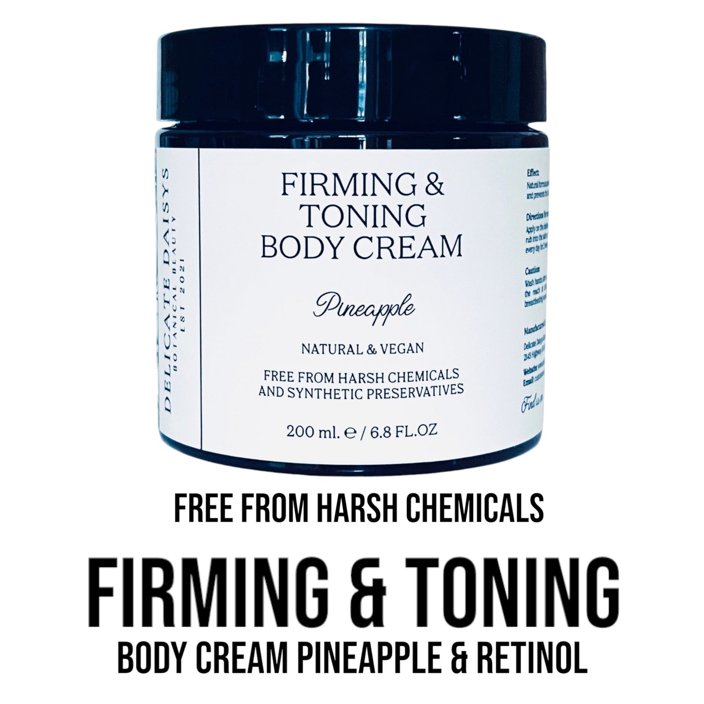 Firming & Toning Body Cream Pineapple & Retinol