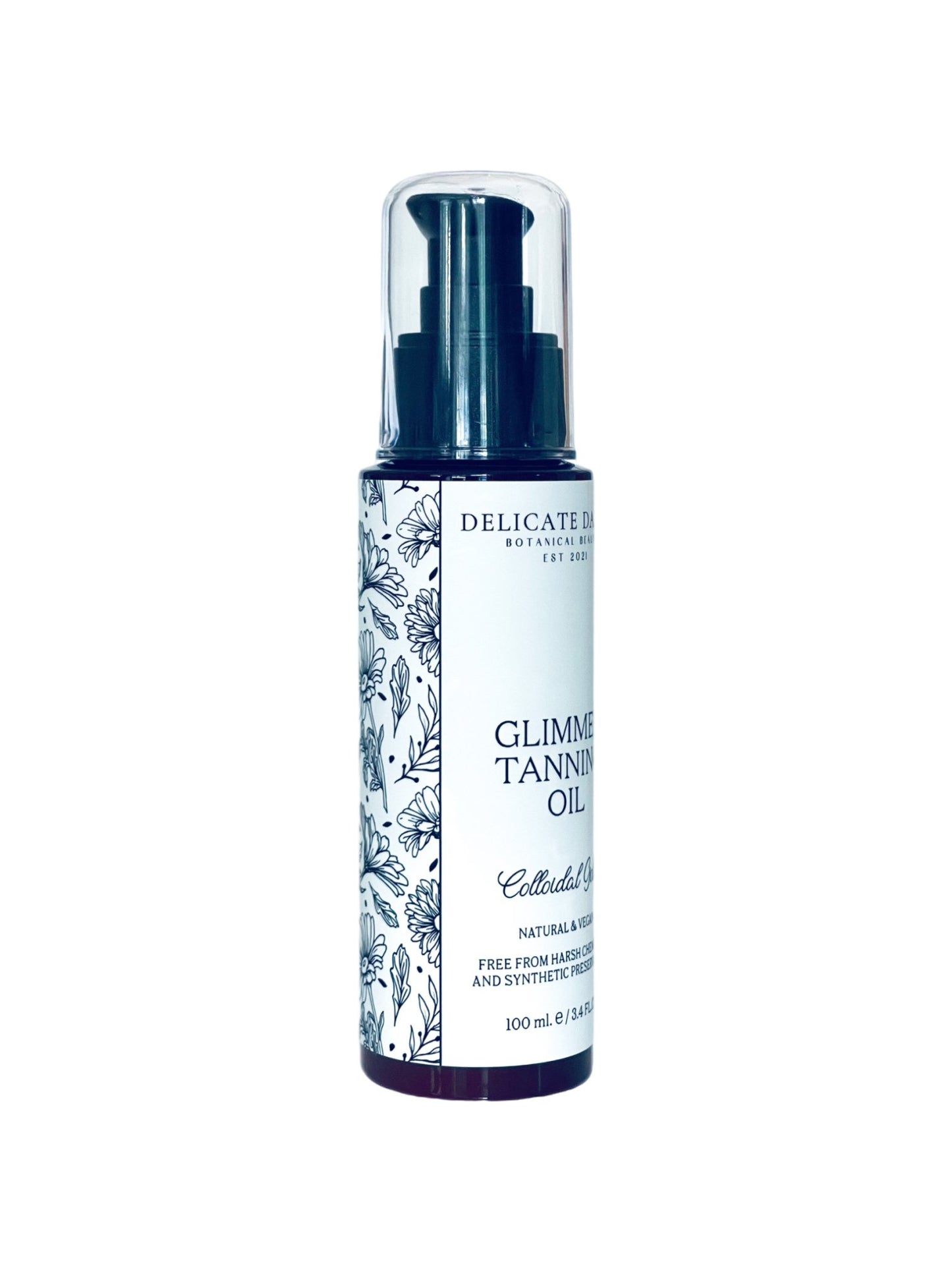 Glimmer Tanning Oil Colloidal Gold
