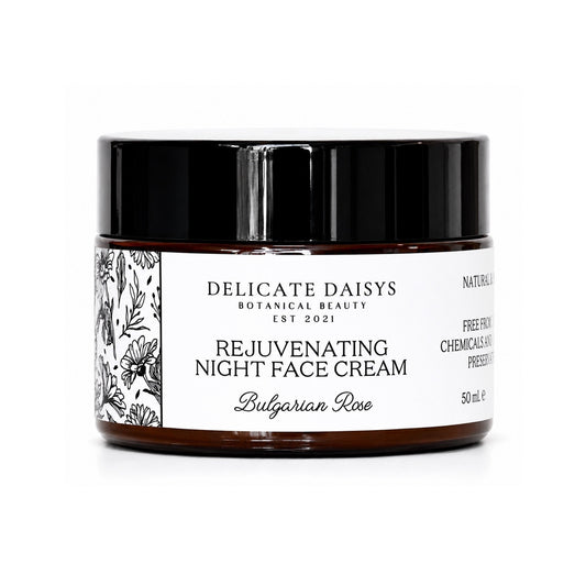 Rejuvenating Night Face Cream Bulgarian Rose