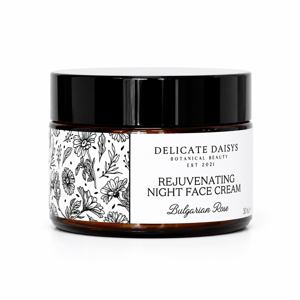 Rejuvenating Night Face Cream Bulgarian Rose