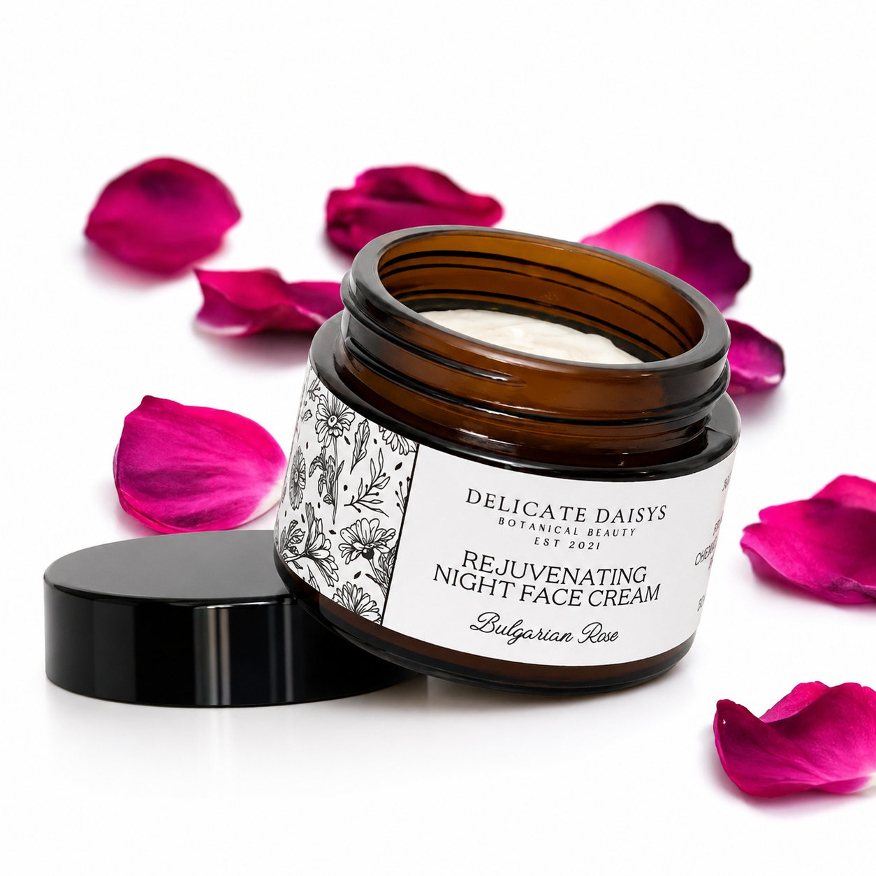 Rejuvenating Night Face Cream Bulgarian Rose