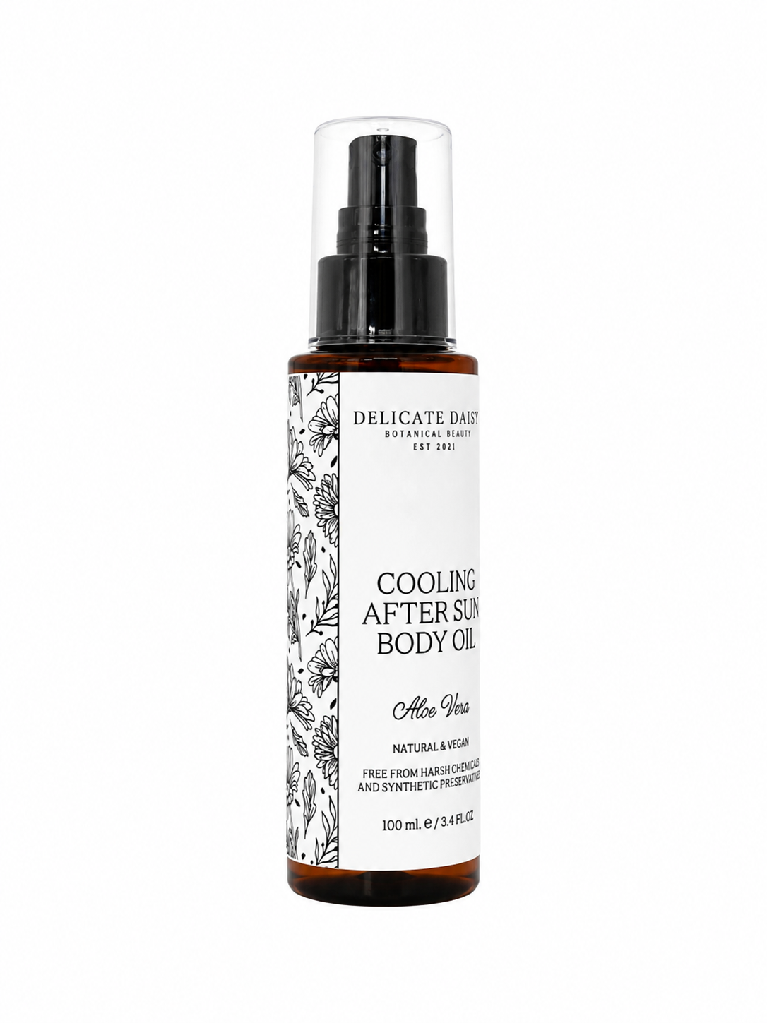 Cooling After Sun Body Oil Aloe Vera