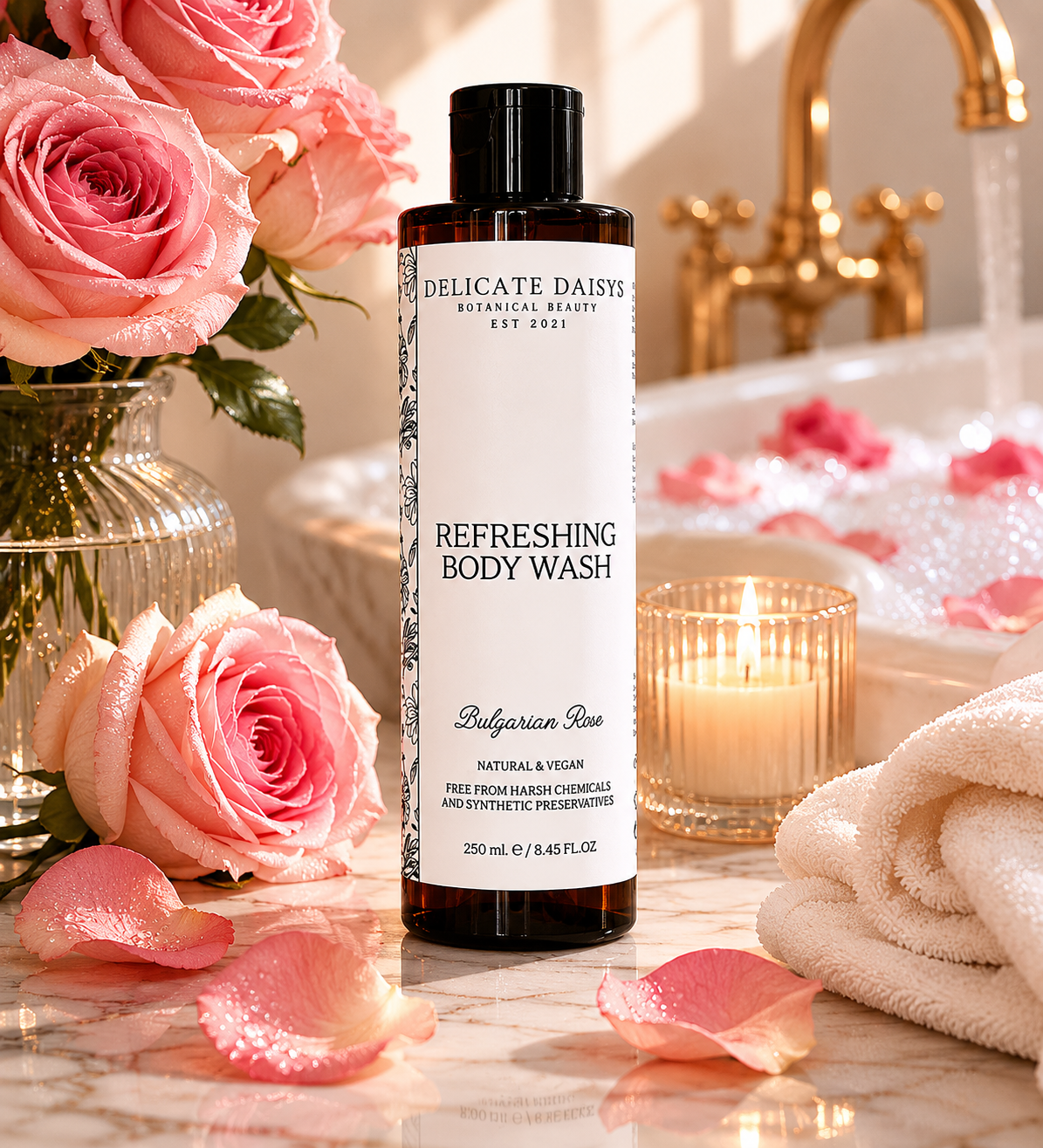 Refreshing Body Wash Bulgarian Rose