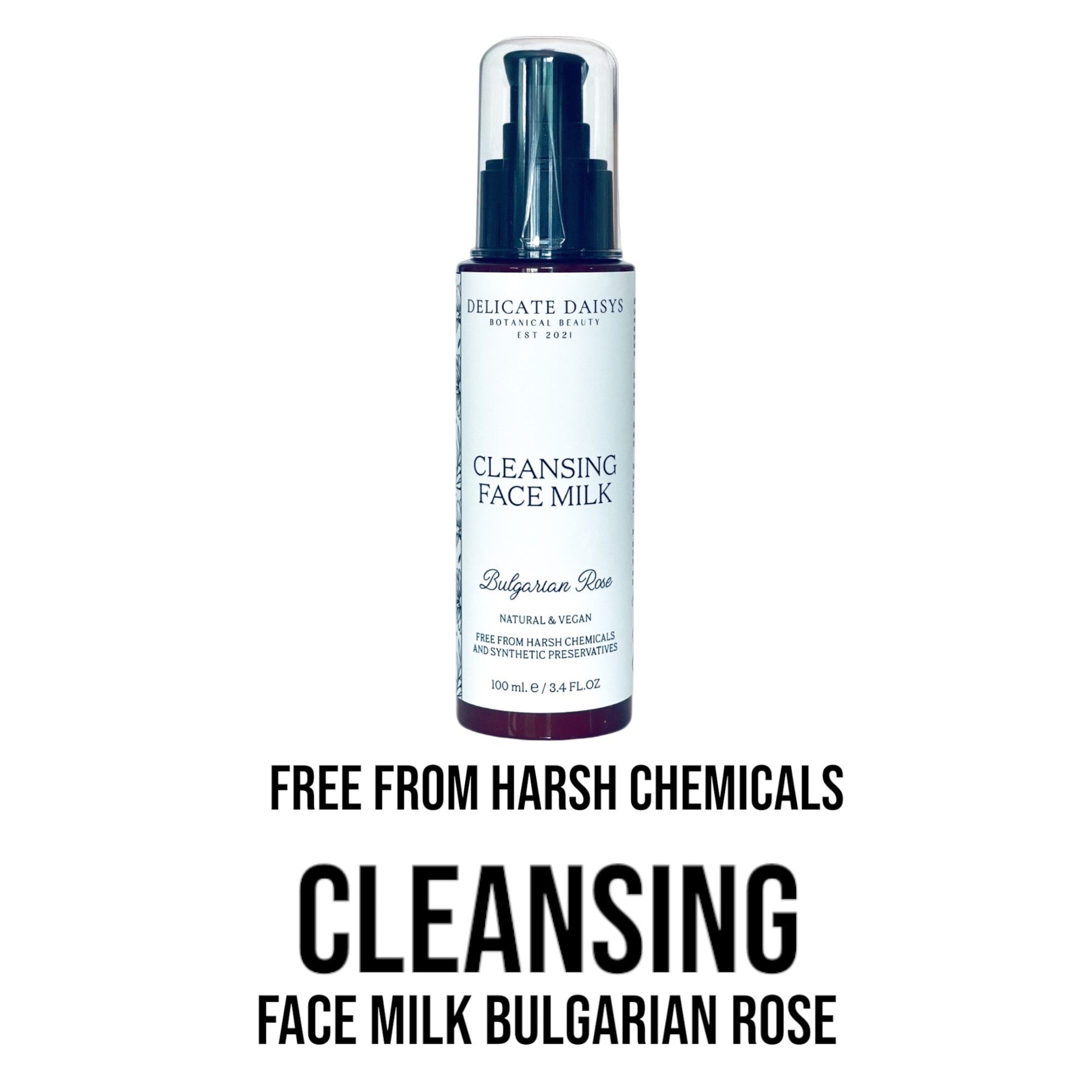 Cleansing Face Milk Bulgarian Rose  