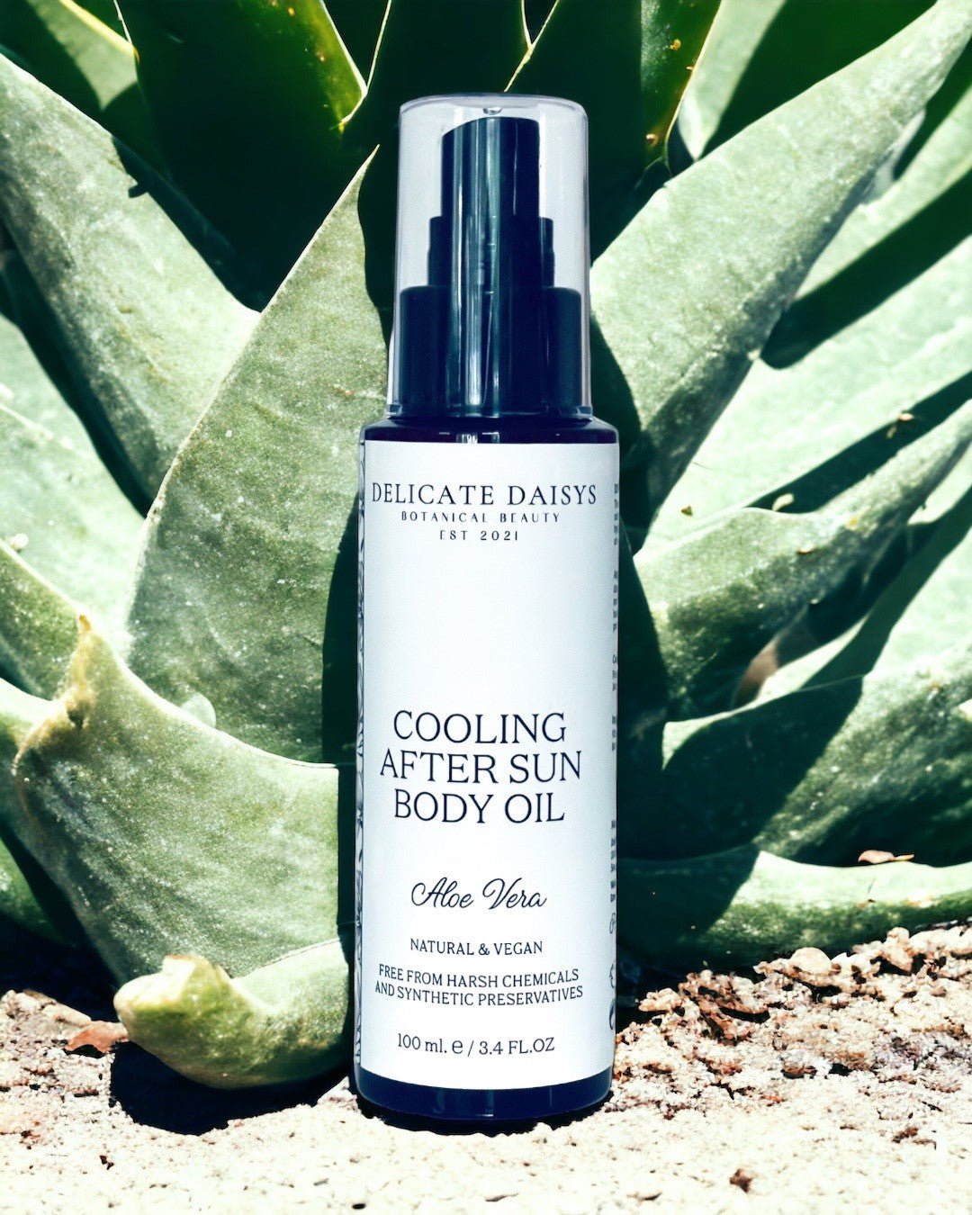 Cooling After Sun Body Oil 