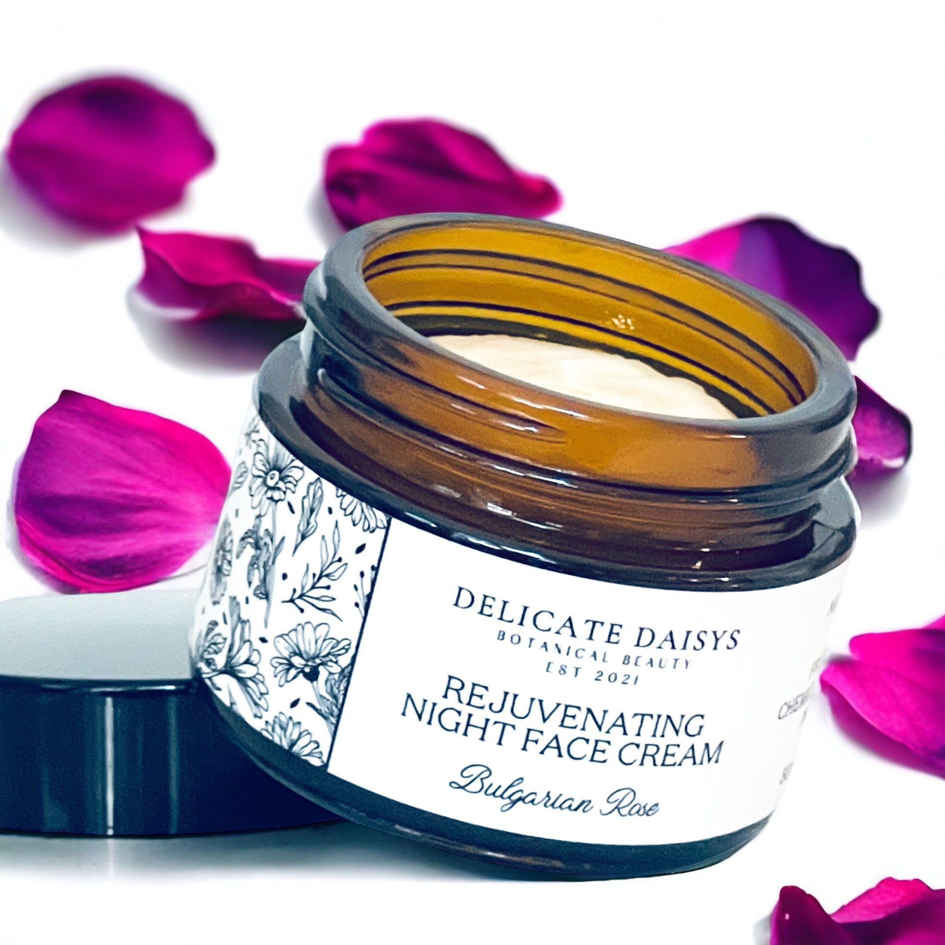 Rejuvenating Night Face Cream Bulgarian Rose