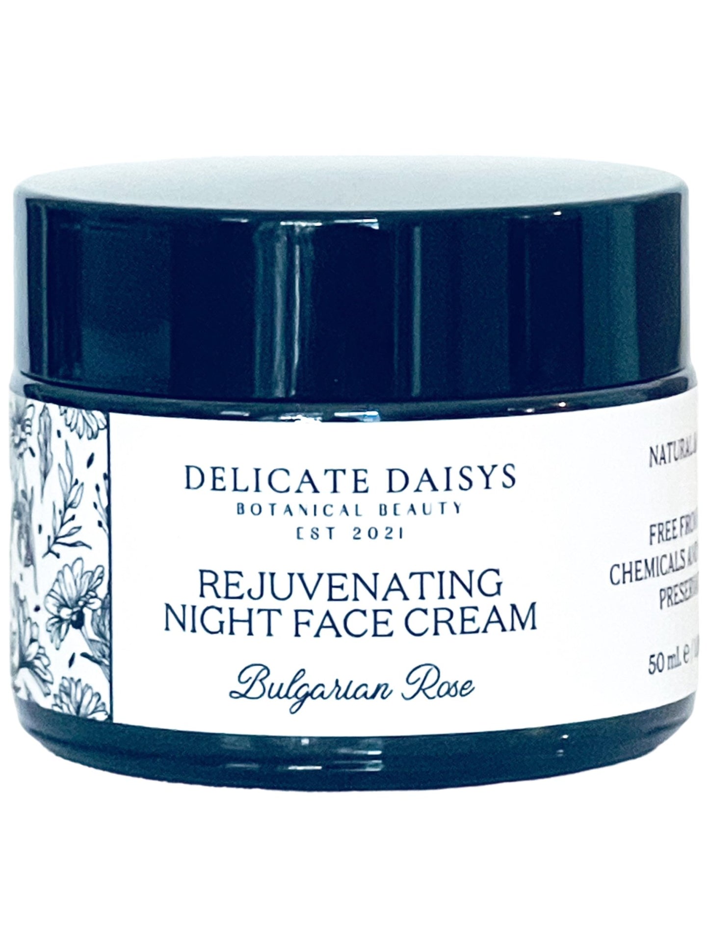 Rejuvenating Night Face Cream Bulgarian Rose